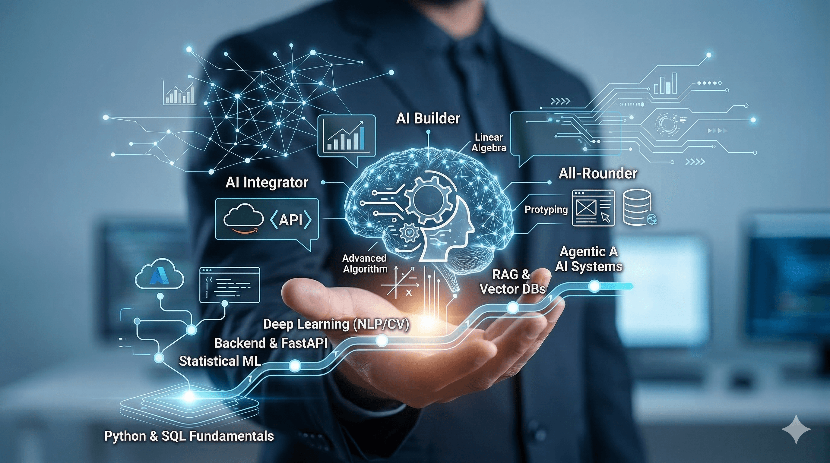 2026 轉職 AI 工程師全攻略：從零基礎到實戰的六個月路徑圖